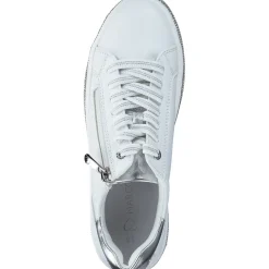 Marco Tozzi 23715, Schnürschuhe, Damen, WHITE COMB