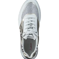 Marco Tozzi 23742, Schnürschuhe, Damen, WHITE COMB