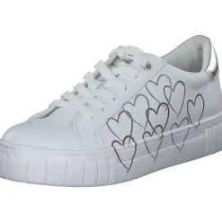 Marco Tozzi 23711-44, Schnürschuhe, Damen, white/gold