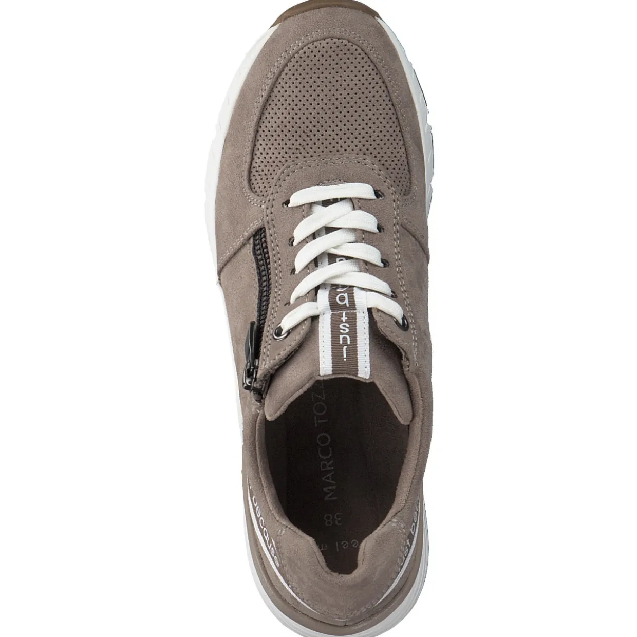 Marco Tozzi 23739, Sneakers Low, Damen, Taupe Comb