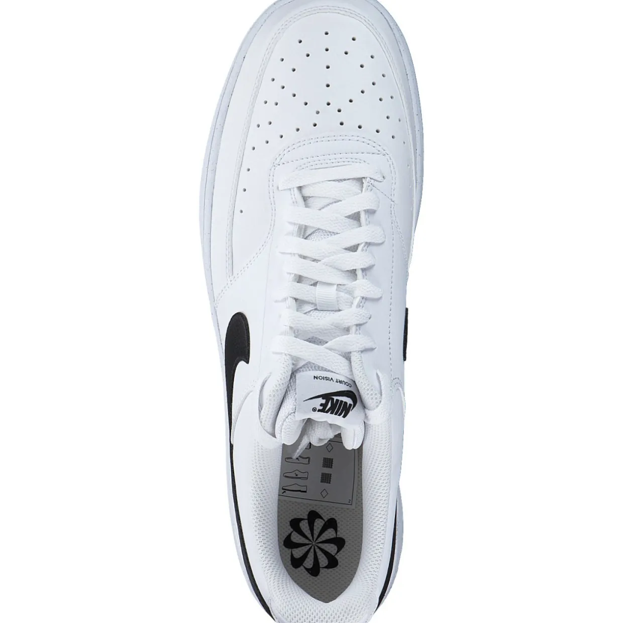Nike Court Vision Low DH2987, Klassische- & Business Schuhe, Herren, Weiß