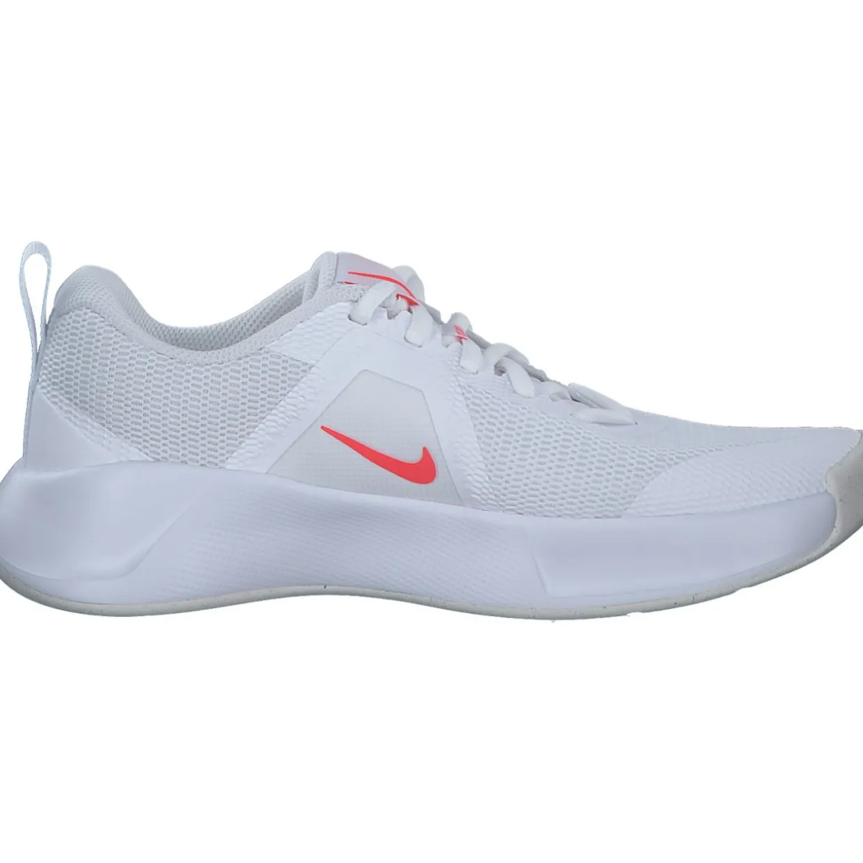Nike MC Trainer 3 FQ1830, Schnürschuhe, Damen, white/bright crimson-phantom
