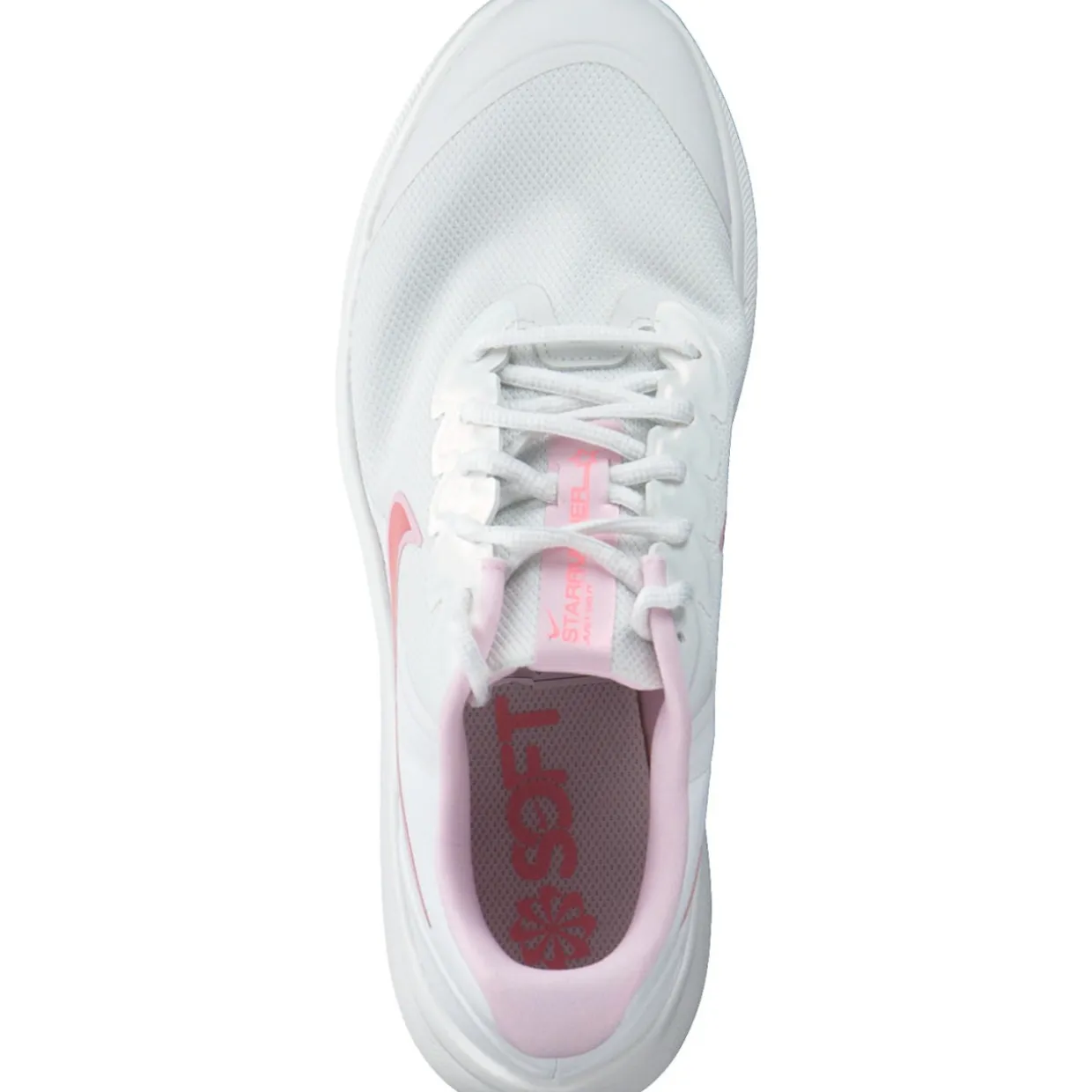 Nike Star Runner 3 DQ0662, Sportschuhe, Damen, summit white/pink gaze-pink fo