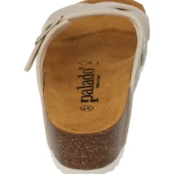 Palado Balmur, Pantoletten, Damen, Beige Metallic