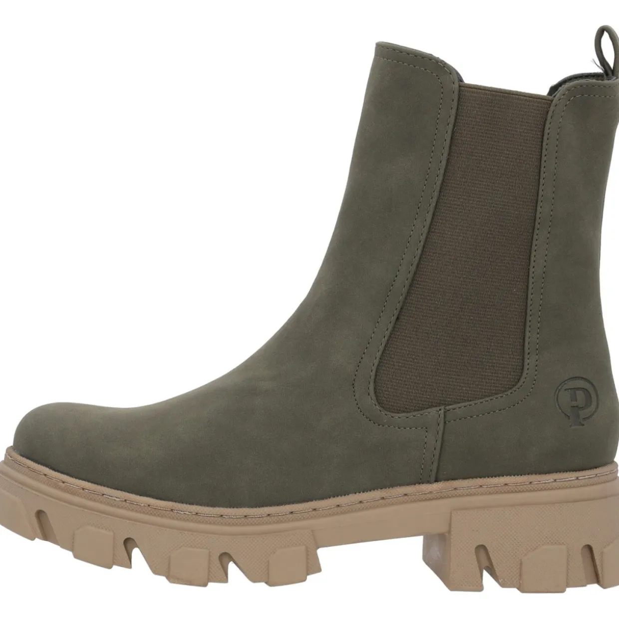 Palado Caprera, Chelsea Boots, Damen, Khaki