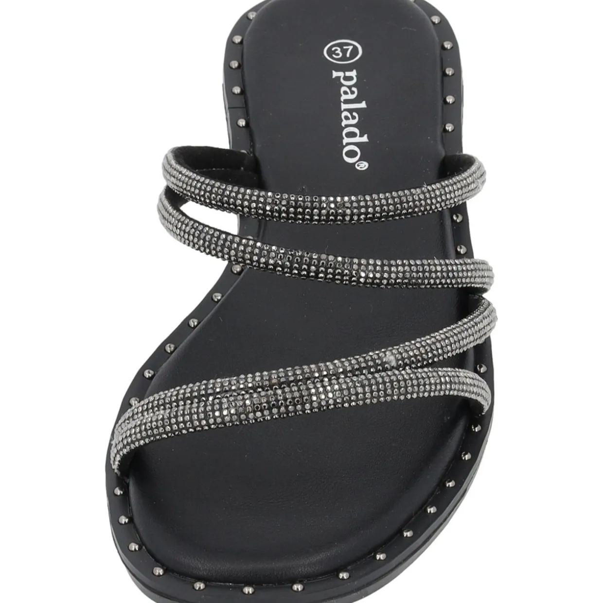 Palado Celleri, Pantoletten & Badeschuhe, Damen, Schwarz