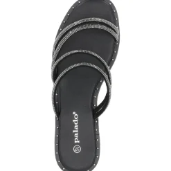 Palado Celleri, Pantoletten & Badeschuhe, Damen, Schwarz