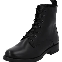 Palado Chalki, Schnürstiefeletten, Damen, Schwarz (Glatt)