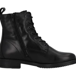 Palado Chalki, Schnürstiefeletten, Damen, Schwarz (Glatt)