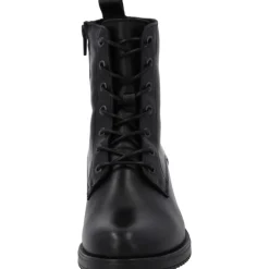 Palado Chalki, Schnürstiefeletten, Damen, Schwarz (Glatt)