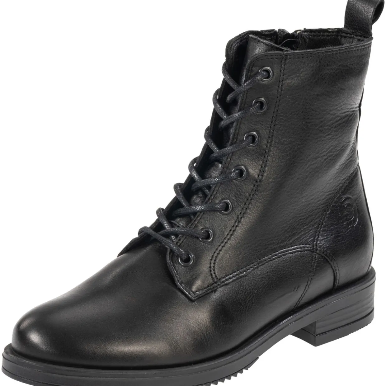 Palado Chalki, Schnürstiefeletten, Damen, Schwarz (Strukturiert)