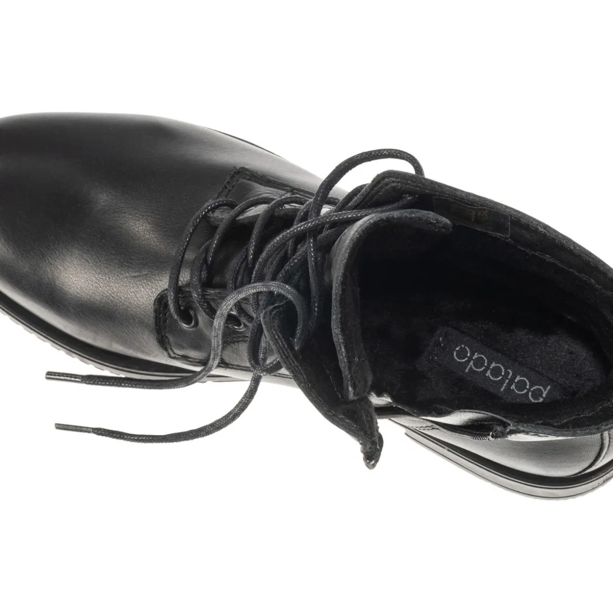 Palado Chalki, Schnürstiefeletten, Damen, Schwarz (Strukturiert)