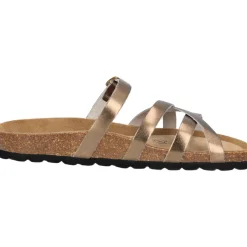 Palado Cruisi Premium Leather, Pantoletten, Damen, Bronze Metallic