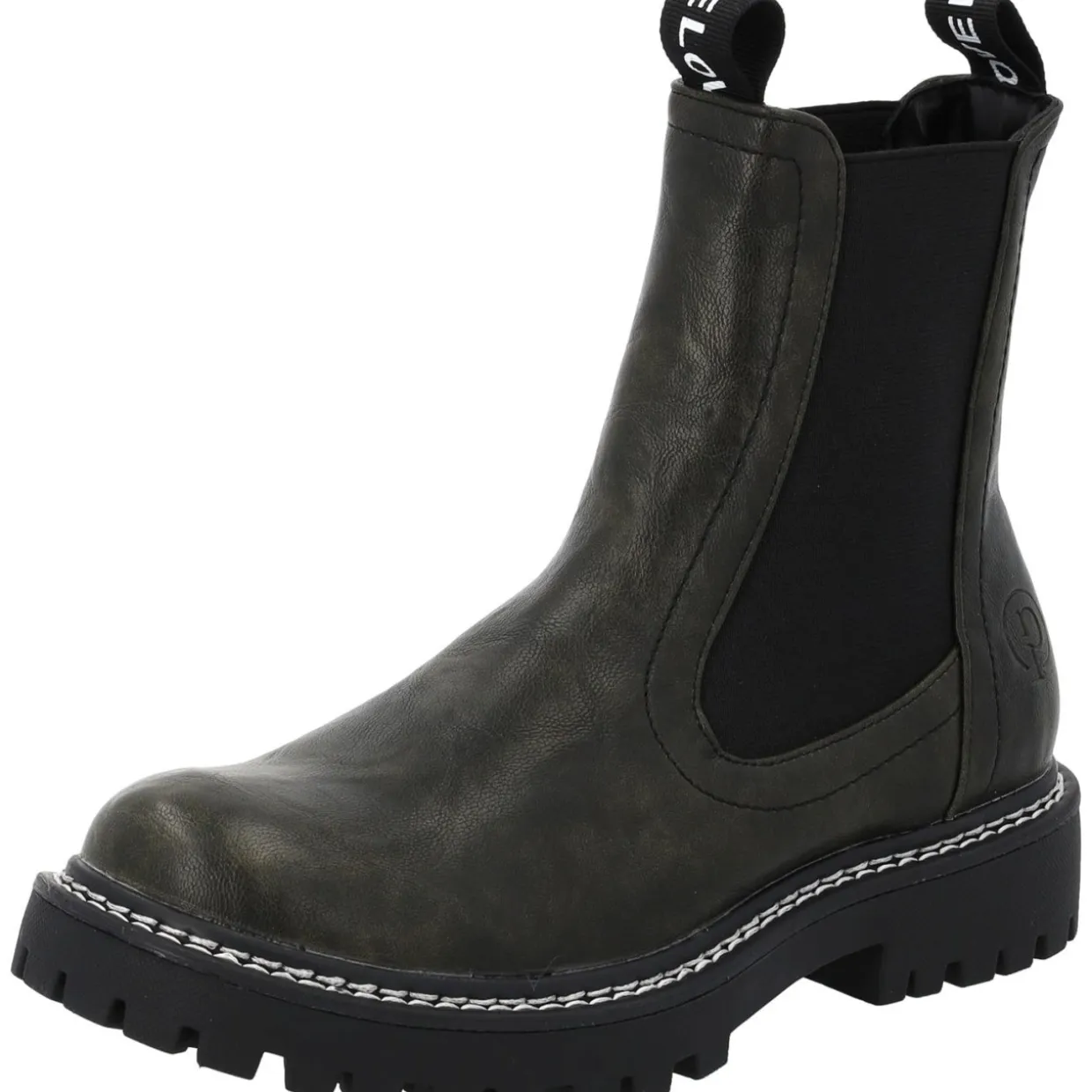 Palado Dedej, Chelsea Boots, Damen, Khaki