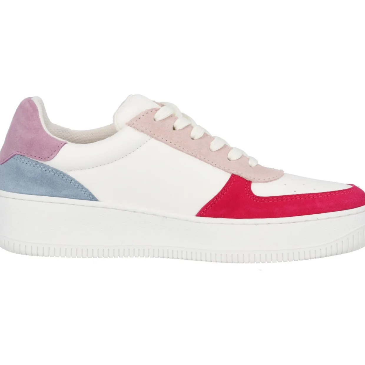 Palado Domian, Sneakers Low, Damen, Weiß/Fuchsia