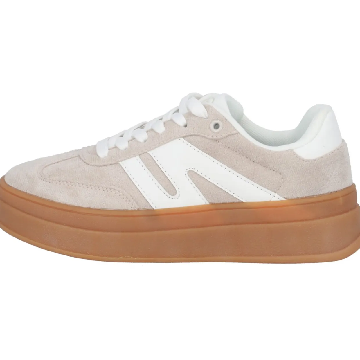 Palado Drotea, Sneakers Low, Damen, Beige/Weiß