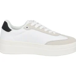 Palado Drotea, Sneakers Low, Damen, Weiß/Silber