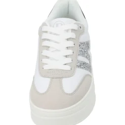 Palado Drotea, Sneakers Low, Damen, Weiß/Silber