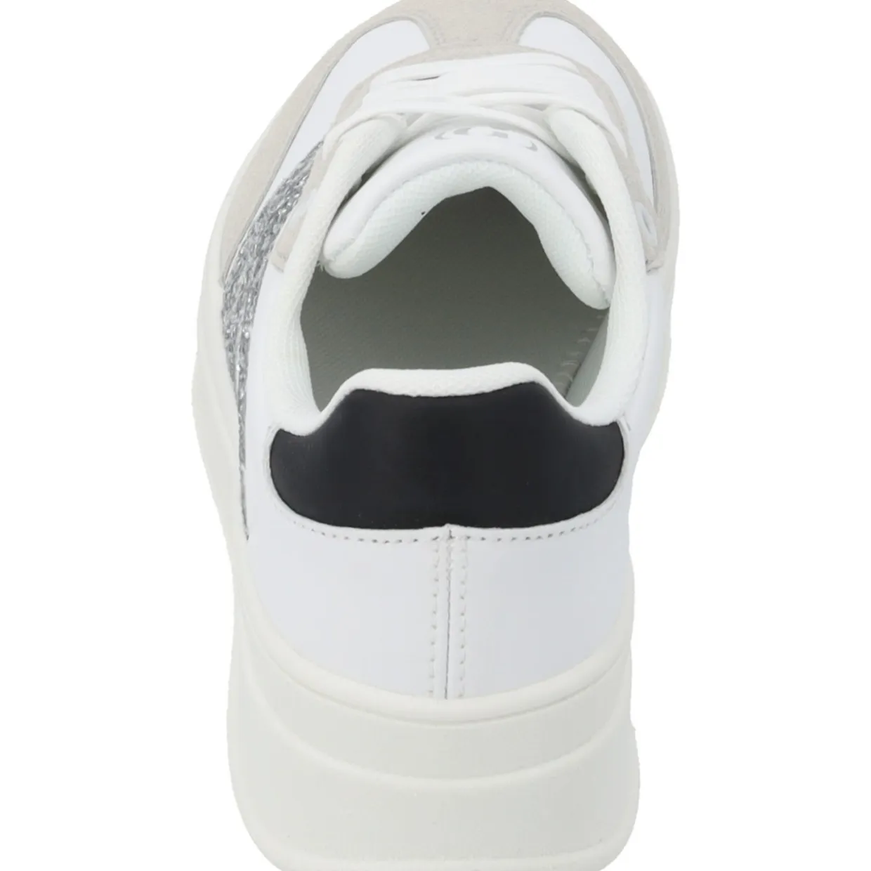 Palado Drotea, Sneakers Low, Damen, Weiß/Silber