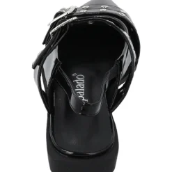Palado Emeelor, Riemchensandalen, Damen, Schwarz