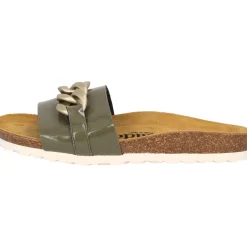 Palado Gozo, Pantoletten, Damen, Khaki Lack