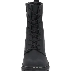 Palado Kefalonia, Schnürstiefeletten, Damen, Schwarz Matt