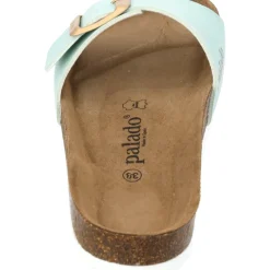 Palado Malta EGS Metallic, Pantoletten, Damen, Mint