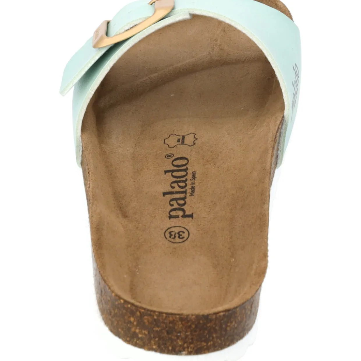 Palado Malta EGS Metallic, Pantoletten, Damen, Mint
