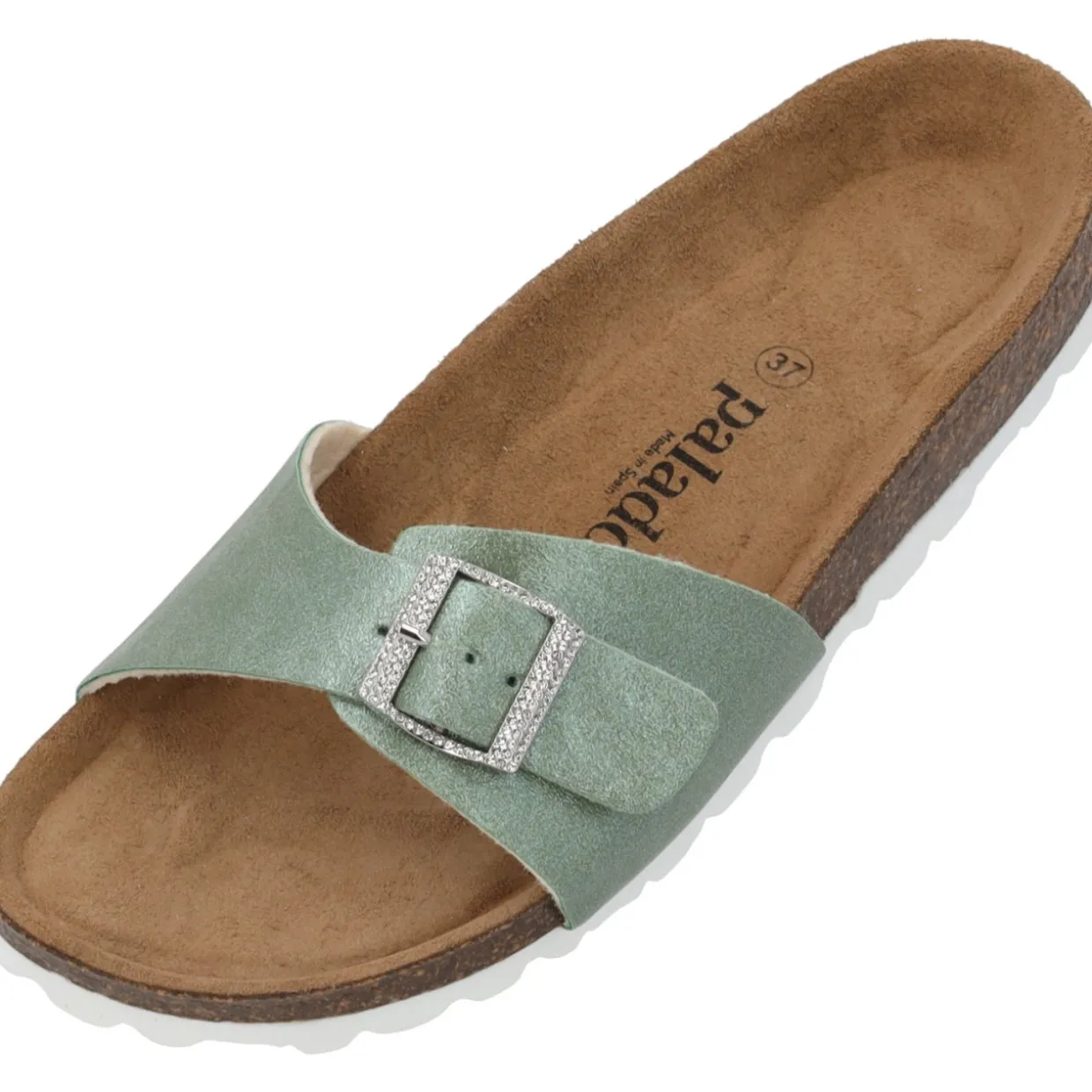 Palado Malta Metallic SQS, Pantoletten, Damen, Mint