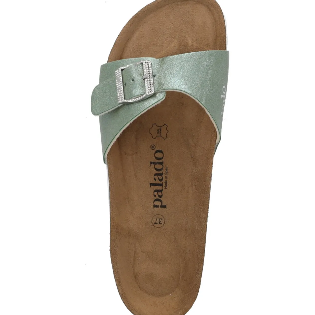 Palado Malta Metallic SQS, Pantoletten, Damen, Mint