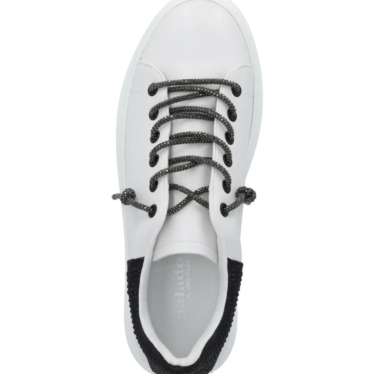 Palado Rugu by Sila Sahin, Sneakers Low, Damen, Weiß/Schwarz