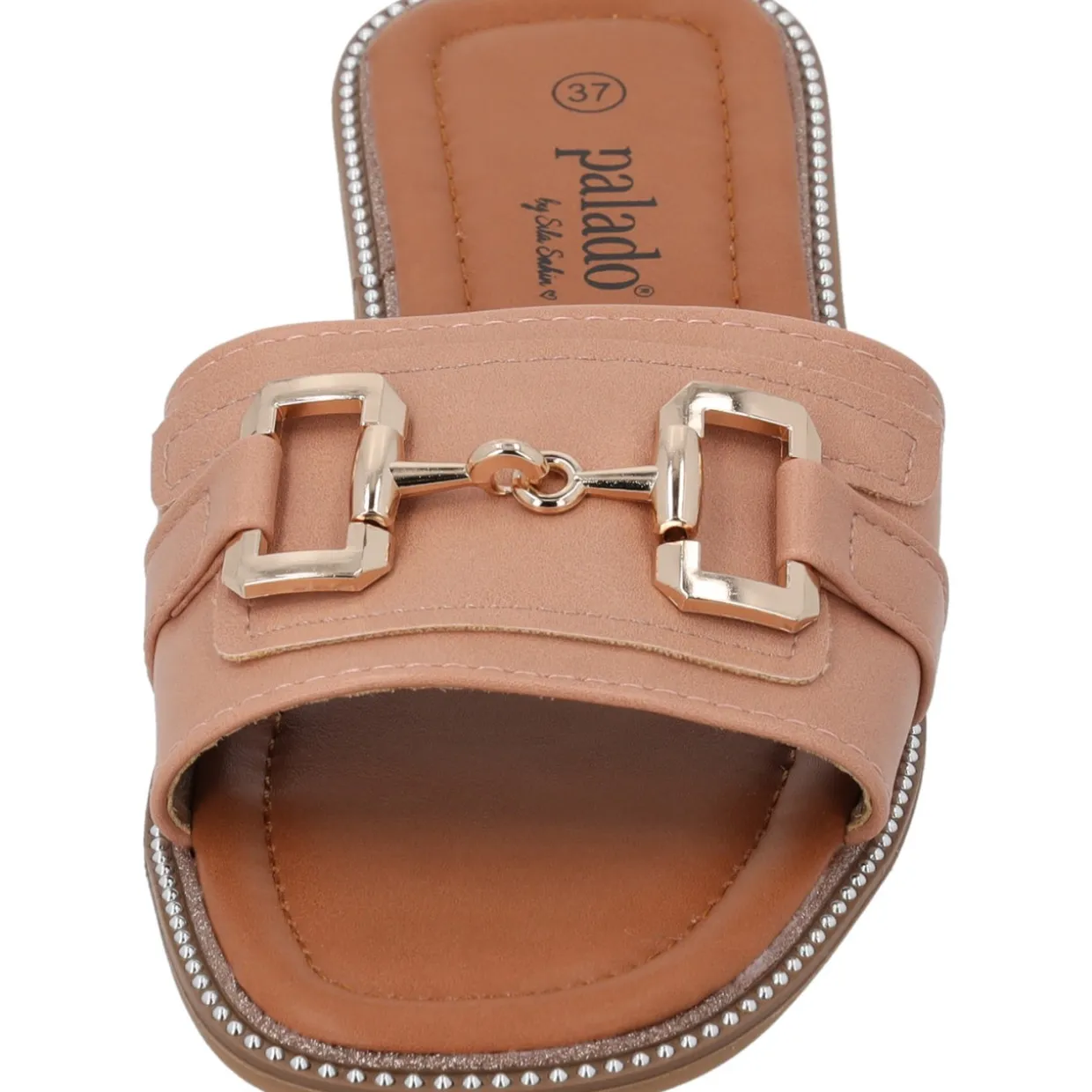 Palado Thebas by Sila Sahin, Pantoletten, Damen, Altrosa
