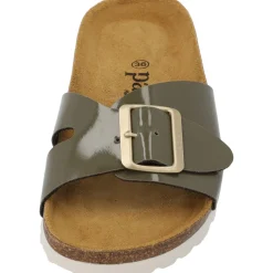 Palado Tinos, Pantoletten, Damen, Khaki Lack