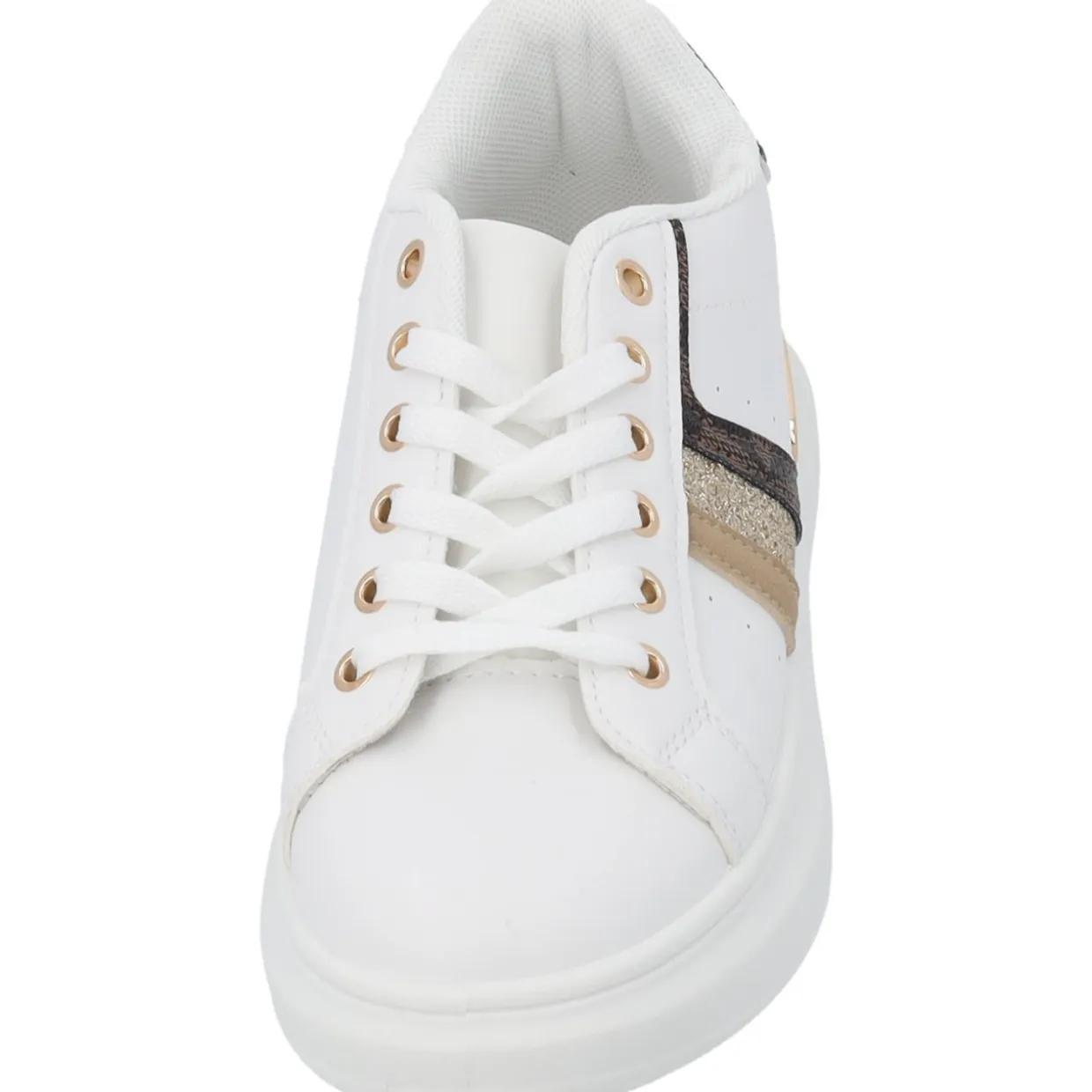 Palado Trishana, Sneakers Low, Damen, Weiß/Braun