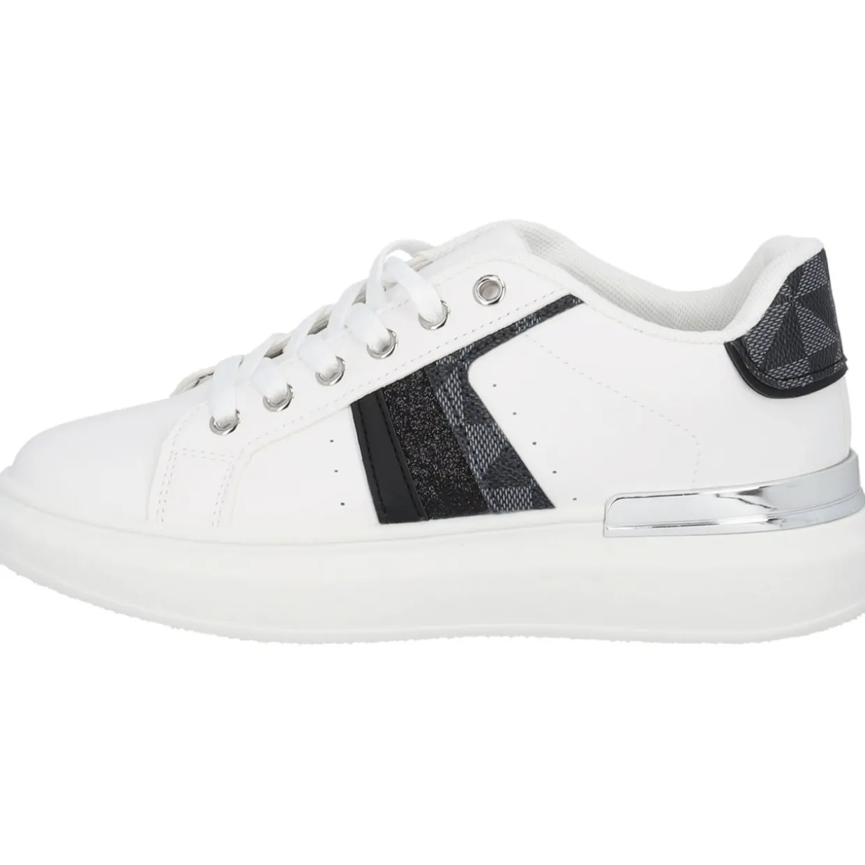 Palado Trishana, Sneakers Low, Damen, Weiß/Schwarz
