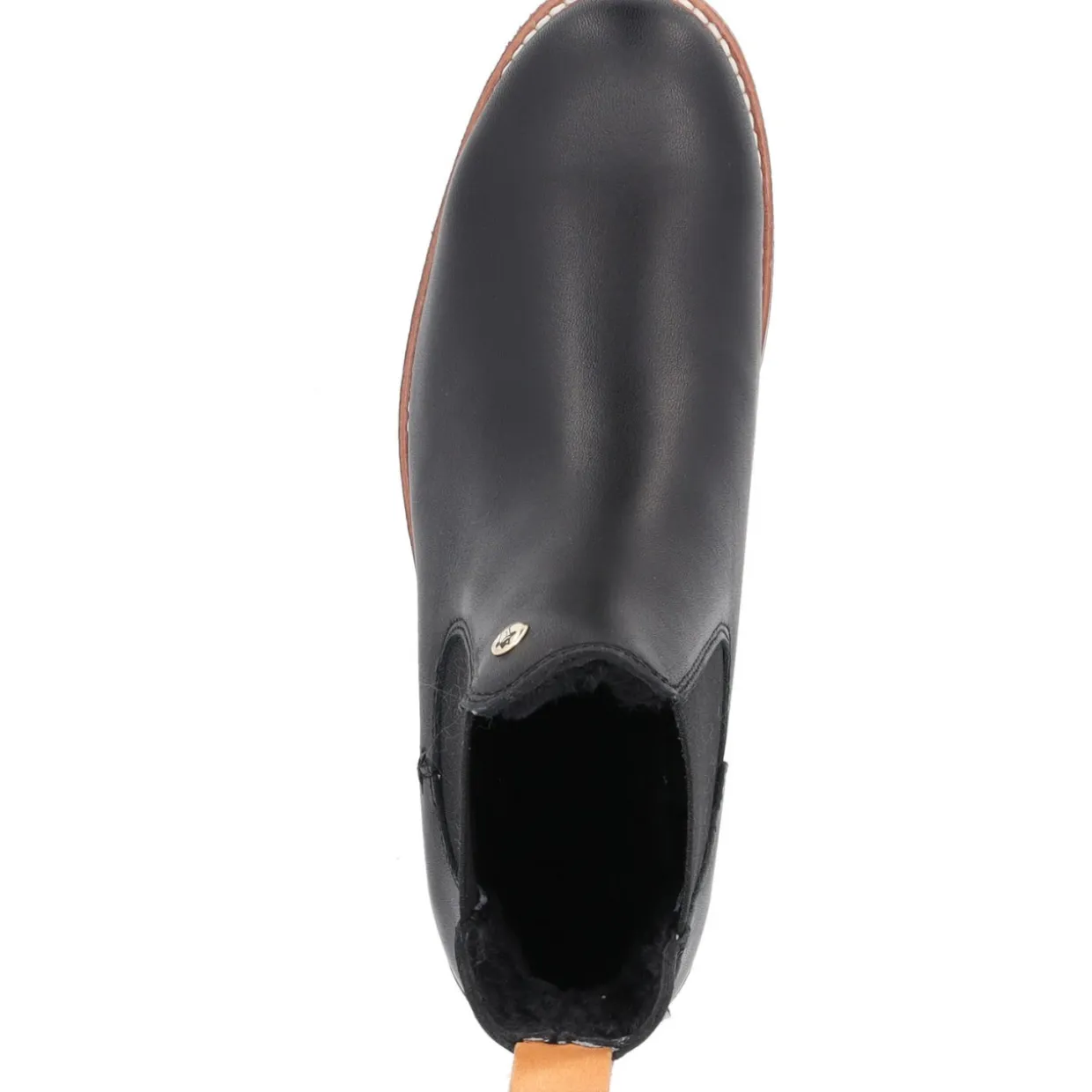 Panama Jack Travelling Giordanna Igloo B, Chelsea Boots, Damen, Schwarz (Negro/Black)