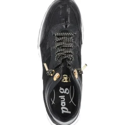 Paul Green 5200, Schnürschuhe, Damen, black