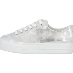 Paul Green 4790, Sneakers Low, Damen, weiß silber metallic