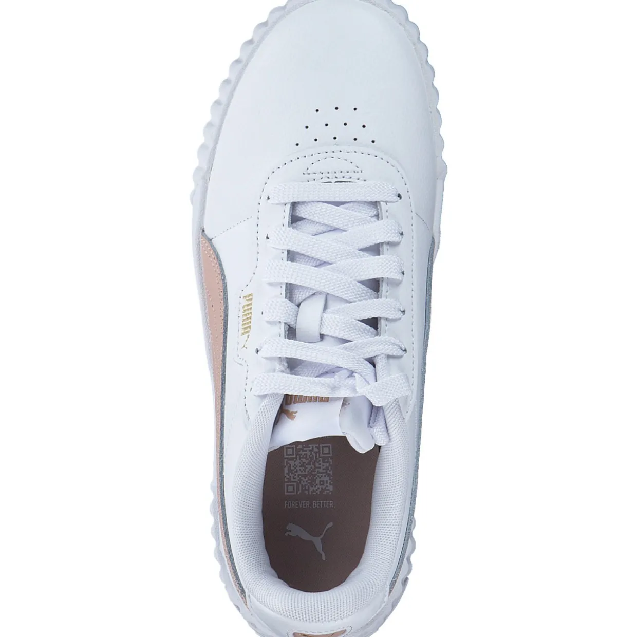 Puma Carina 3.0 400365, Schnürschuhe, Damen, PUMA WHITE-ROSE QUARTZ-PUMA GO