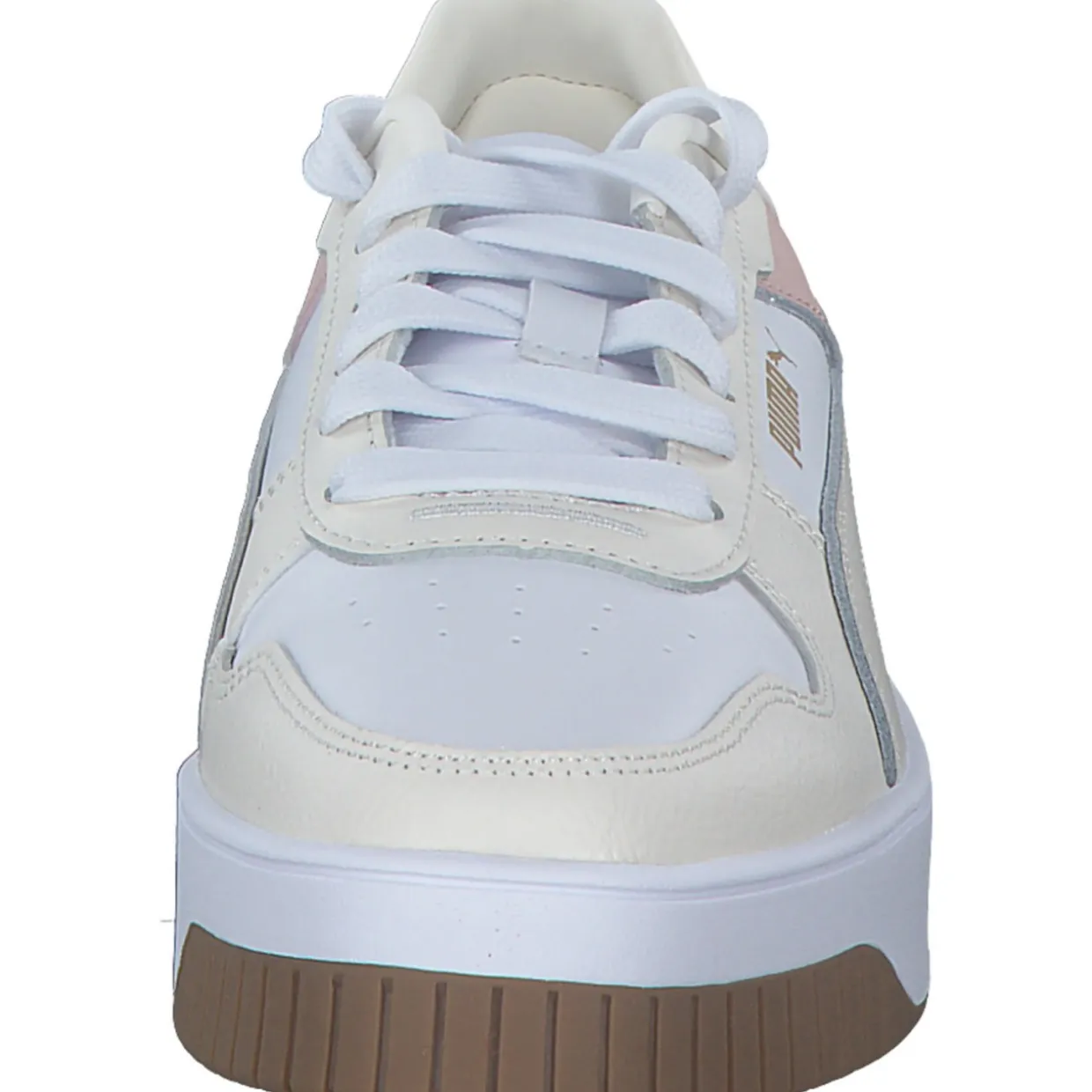 Puma Carina Street 389390, Schnürschuhe, Damen, PUMA WHITE-ALPINE SNOW-FROSTED