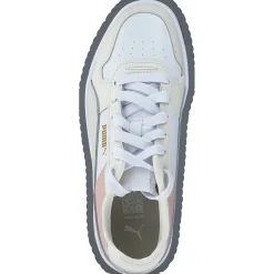 Puma Carina Street 389390, Schnürschuhe, Damen, PUMA WHITE-ALPINE SNOW-FROSTED