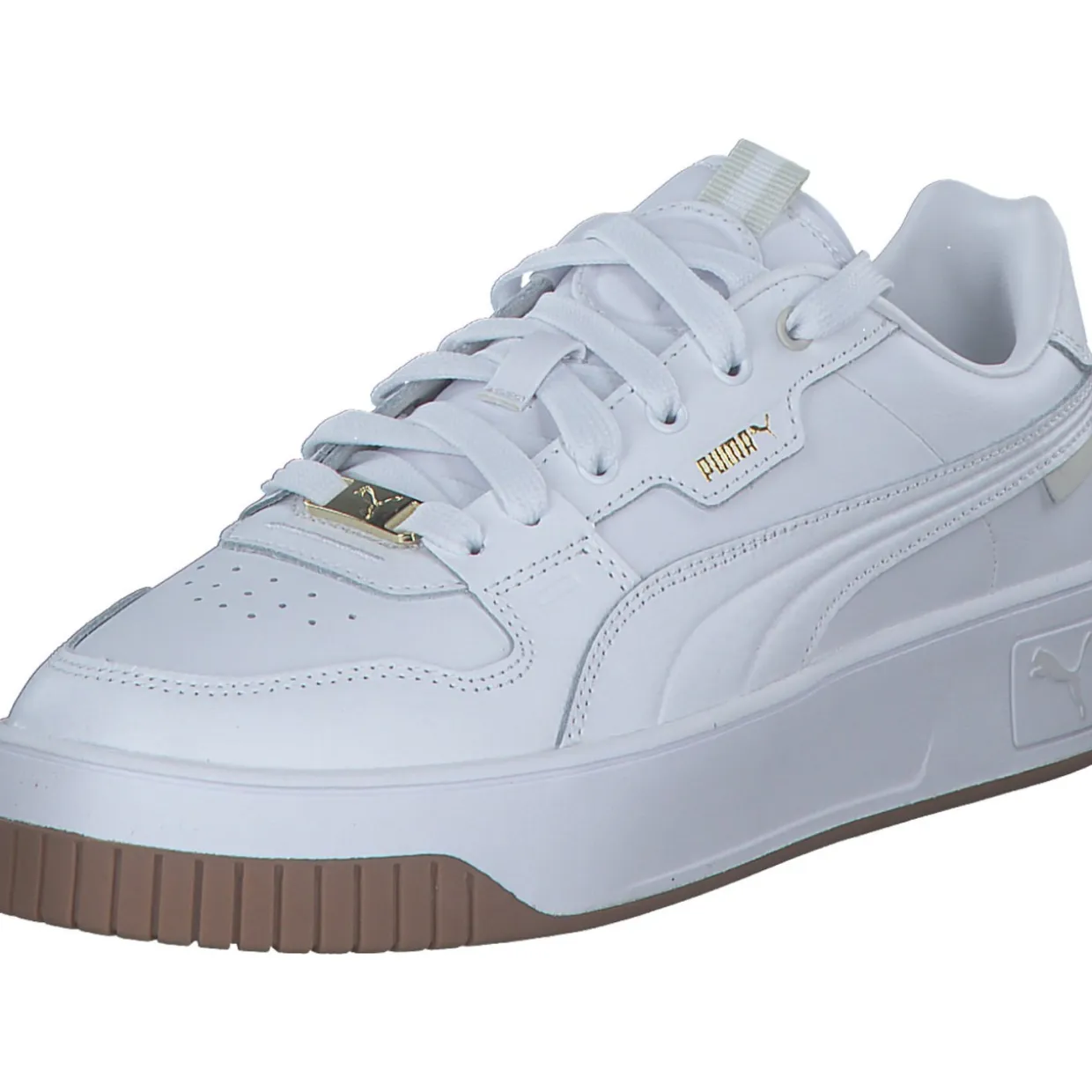 Puma Carina Street 397487, Schnürschuhe, Damen, PUMA White-PUMA White-PUMA Gol