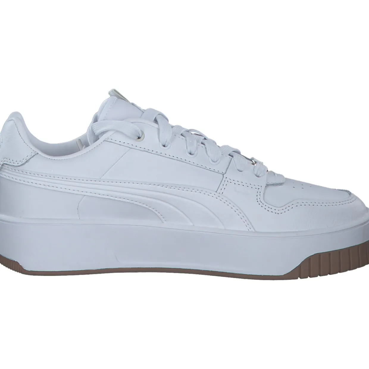 Puma Carina Street 397487, Schnürschuhe, Damen, PUMA White-PUMA White-PUMA Gol