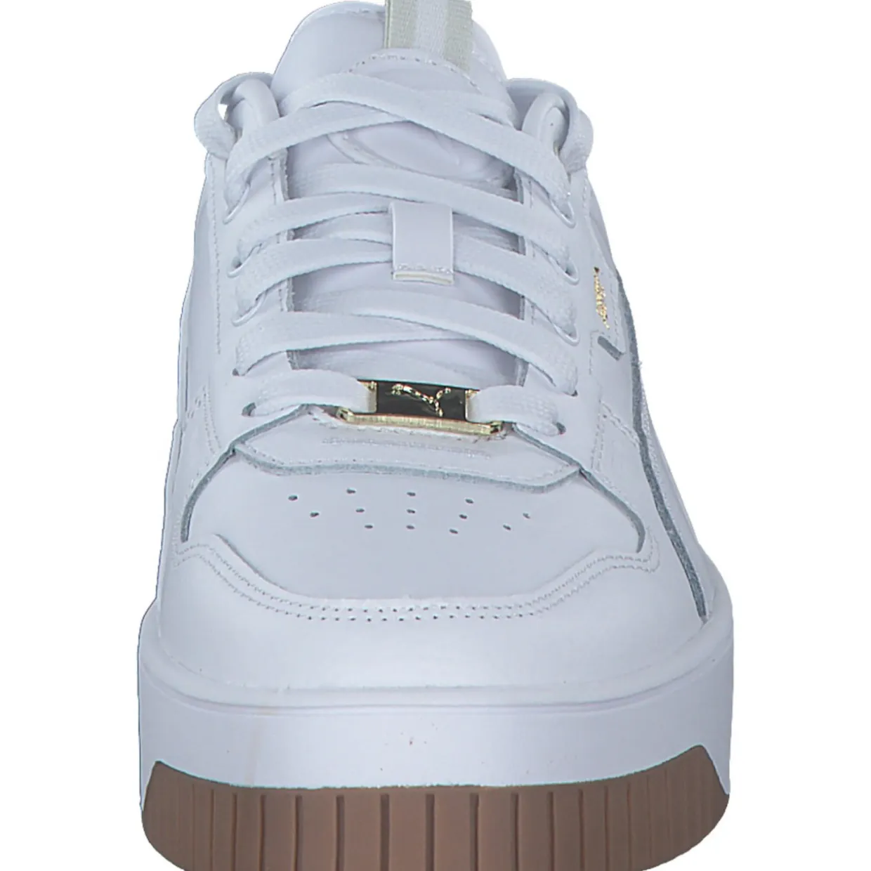 Puma Carina Street 397487, Schnürschuhe, Damen, PUMA White-PUMA White-PUMA Gol