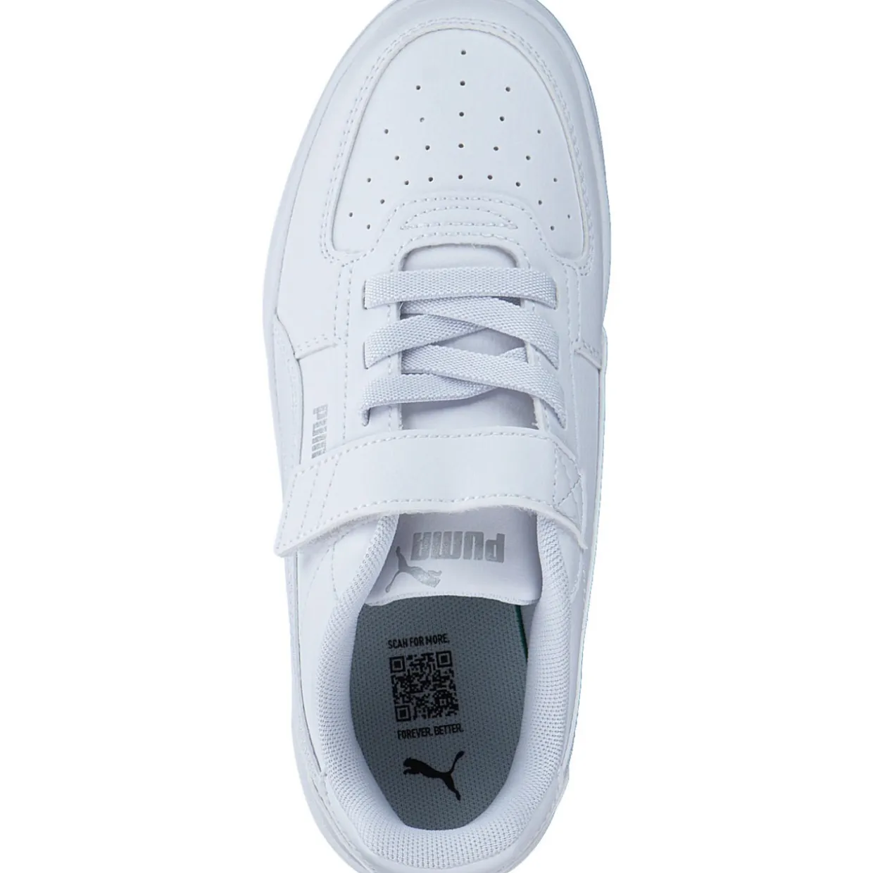 Puma Caven 2.0 AC+PS 393839, Slipper (Kinder), Kinder, puma white-puma silver/puma bl