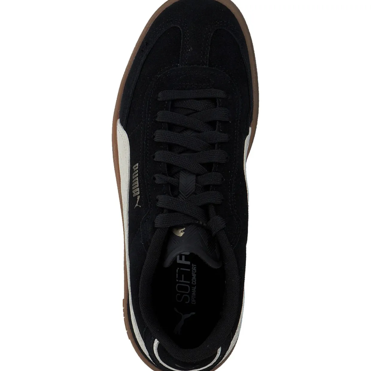 Puma Club II 400717, Schnürschuhe, PUMA Black-Alpine Snow-Gum