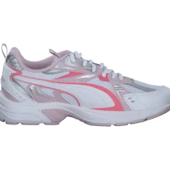 Puma Milenio Tech 392322, Schnürschuhe, Damen, PUMA WHITE-MAGIC ROSE-ROSE MAU