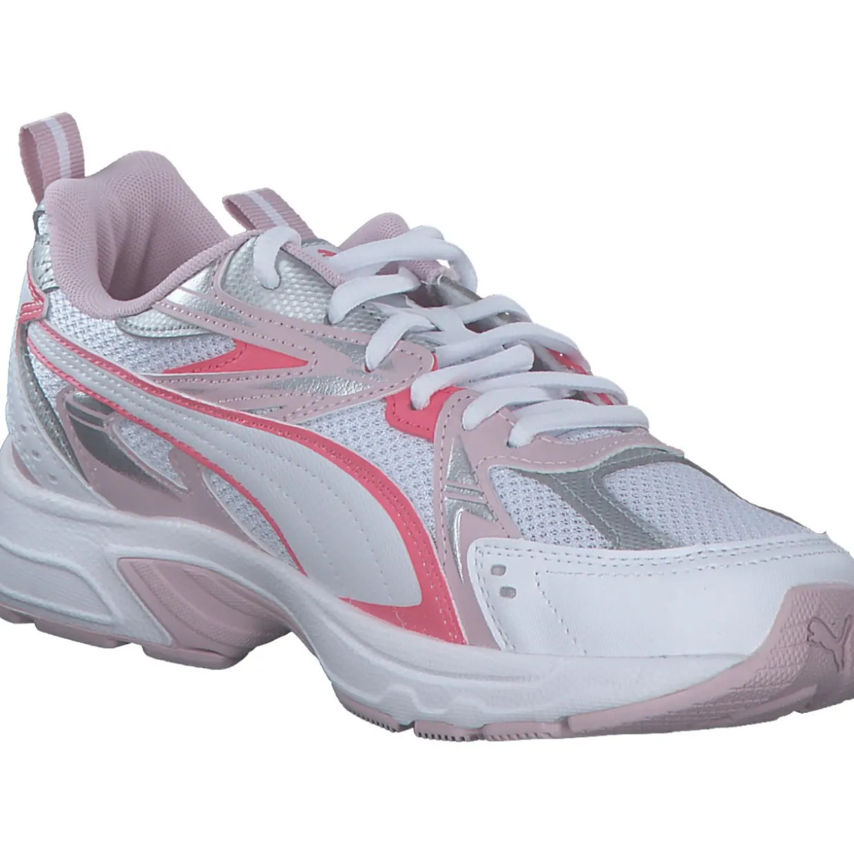Puma Milenio Tech 392322, Schnürschuhe, Damen, PUMA WHITE-MAGIC ROSE-ROSE MAU