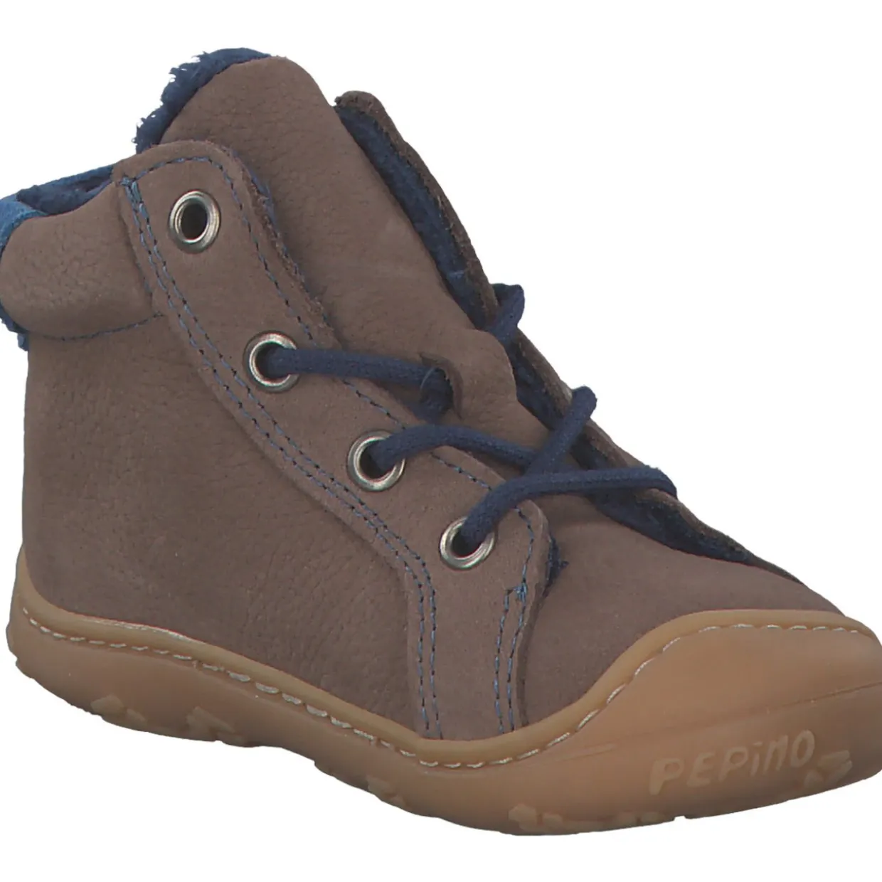 Ricosta Pepino 50 1202402 GEORGIE, Lauflernschuhe, Kinder, schoko/blau