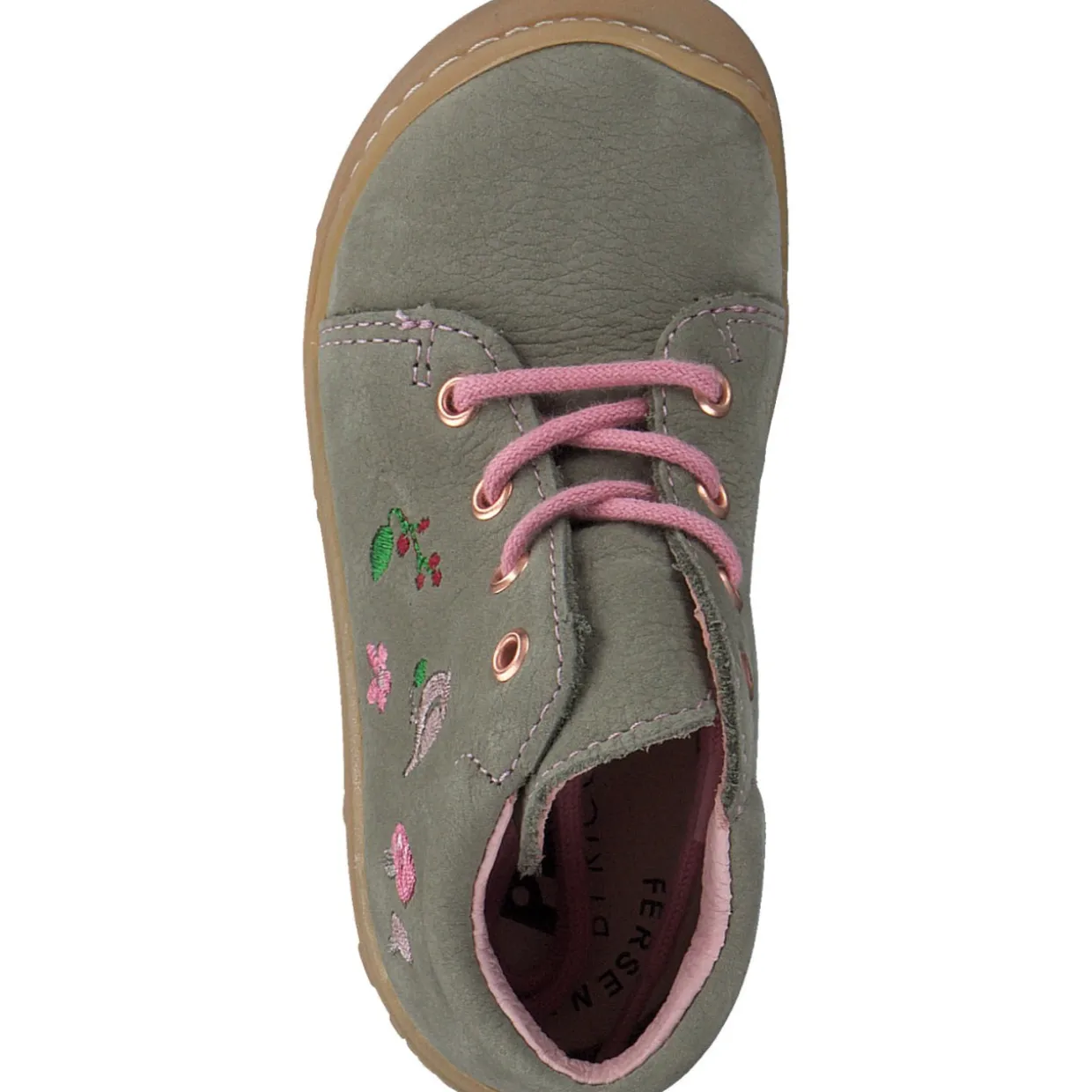 Ricosta Pepino 50 1204202/530 MECKI , Lauflernschuhe, Kinder, eukalyptus/Vögelchen